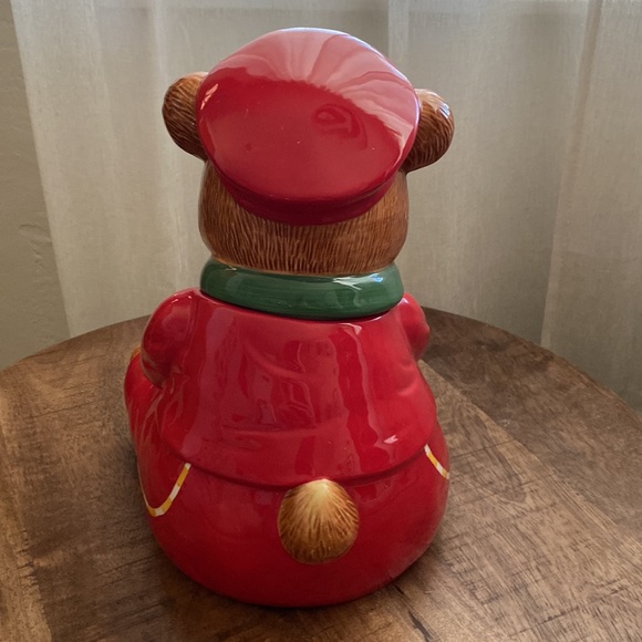 NIB Vintage Harry & David Cubby Bear Cookie Jar - Picture 7 of 9